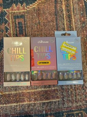 Chillhouse Chill Tips Press-On Nails SET OF THREE.